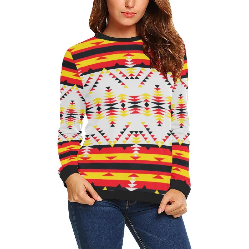 Visions of Peace Directions Crewneck Sweatshirt for Women Hoodie with Hem Fringe Bohemian Relaxed Visions of Peace Directions Crewneck Sweatshirt for Women Hoodie with Hem Fringe Bohemian Relaxed
