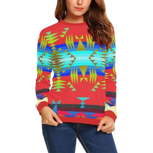 Between the Mountains Greasy Sierra Crewneck Sweatshirt for Women Hoodie with Mock Neck Collared Structured Between the Mountains Greasy Sierra Crewneck Sweatshirt for Women Hoodie with Mock Neck Collared Structured