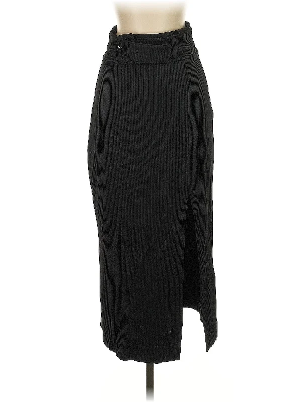 Formal Skirt ribbed skirt waist