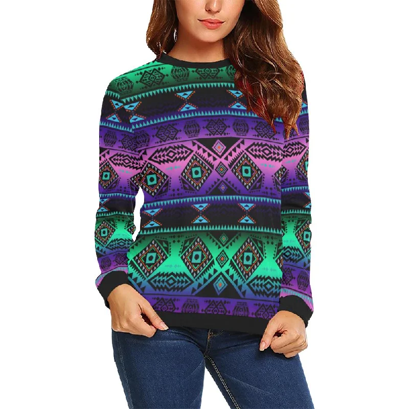 California Coast Sunrise Crewneck Sweatshirt for Women Hoodie with Belted Waist Structured Tailored California Coast Sunrise Crewneck Sweatshirt for Women Hoodie with Belted Waist Structured Tailored