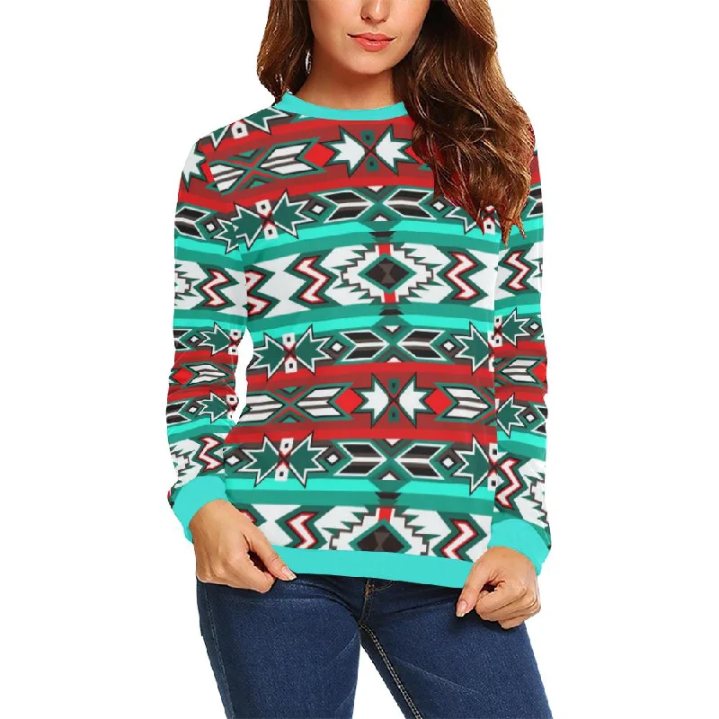 Southwest Journey Crewneck Sweatshirt for Women Hoodie with Button Placket Classic Preppy Southwest Journey Crewneck Sweatshirt for Women Hoodie with Button Placket Classic Preppy