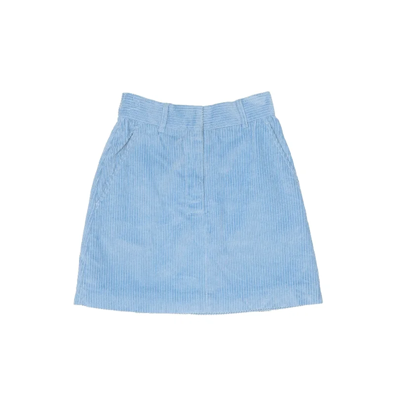 Corduroy Mini Skirt - W24" summer skirt style