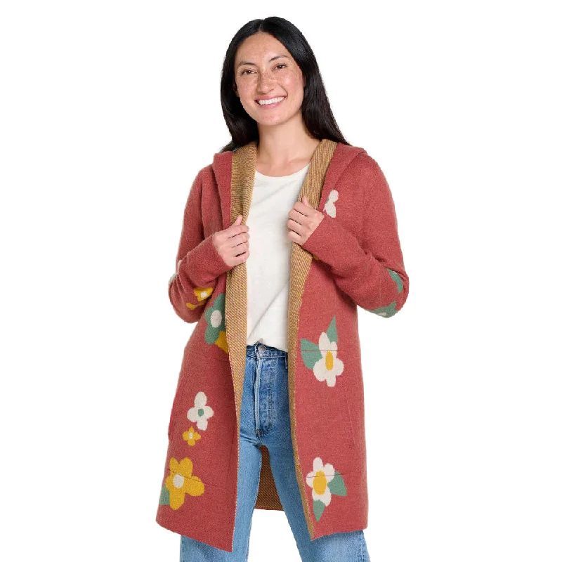 Toad & Co Women's Merino Wool Heartfelt Hoodie Hoodie with Pastel Soft Subtle