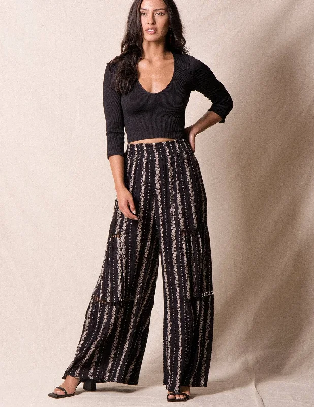 Stella Wide Leg Pants - Medium Only Soft Stretch Pants