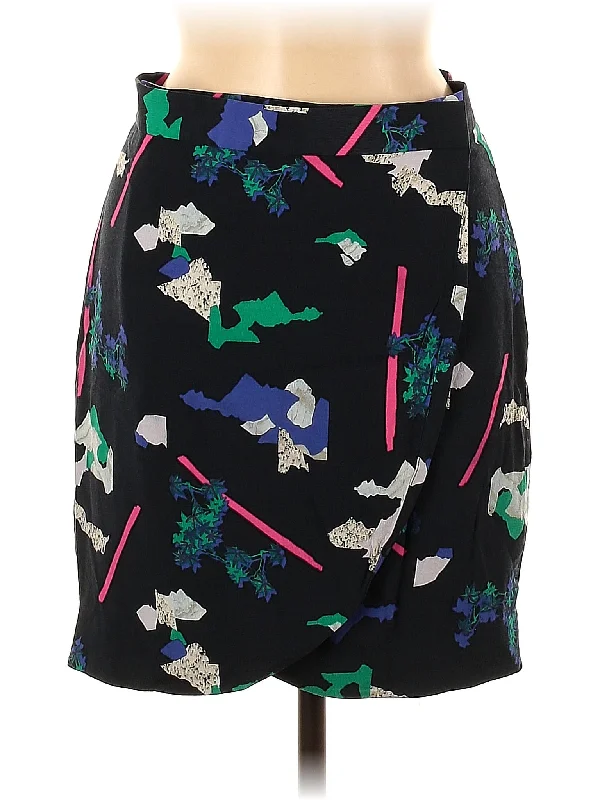Casual Skirt leather skirt refined