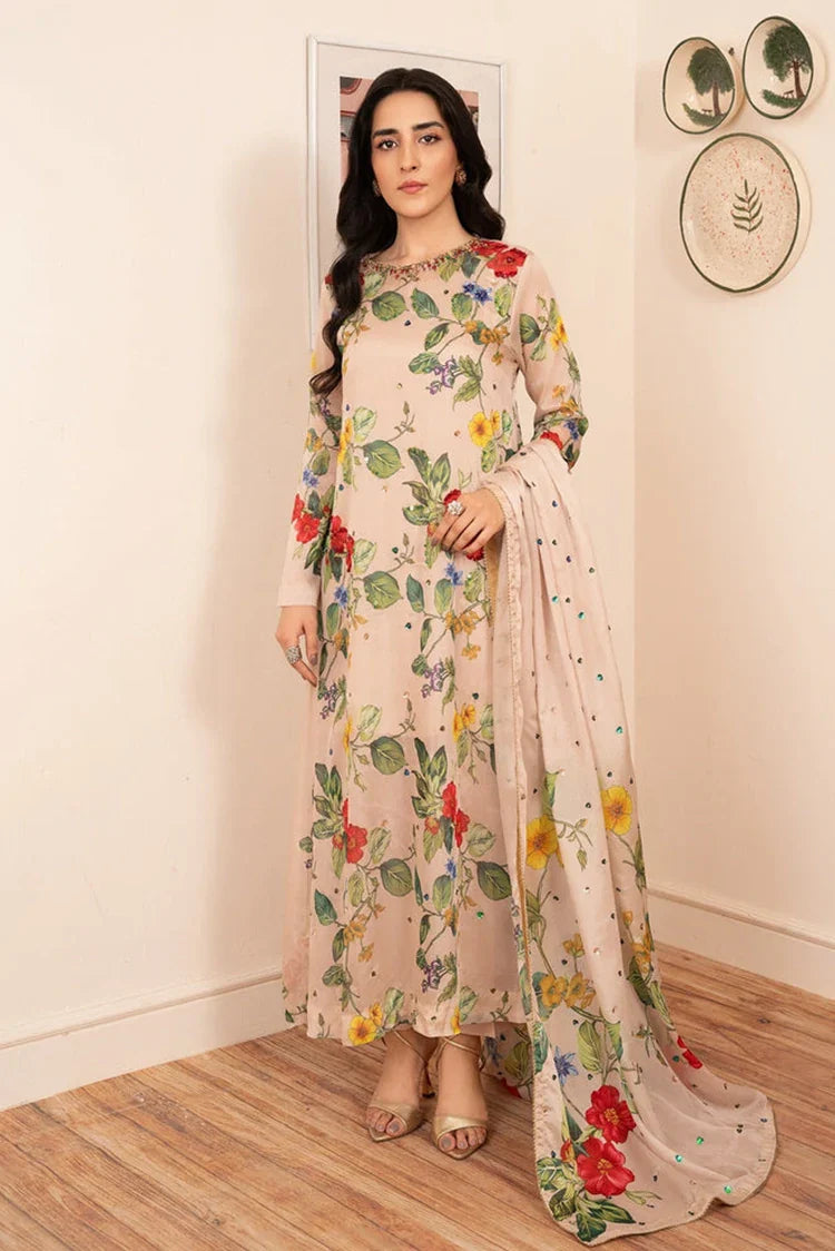 Stitch Vibes - Morganite RTW Collection - 3 PC - Beige Silk Dress Tunics Versatile all-occasion Stitch Vibes - Morganite RTW Collection - 3 PC - Beige Silk Dress Tunics Versatile all-occasion