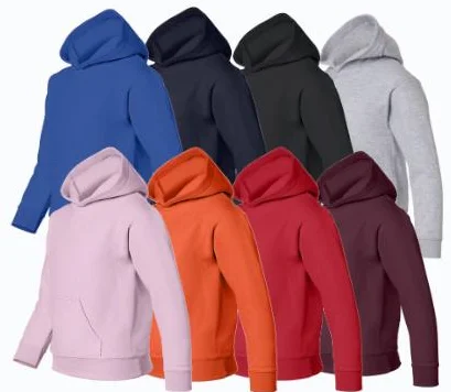 Adult Pullover Hoodie (6/Case) Hoodie with Applique Textured Unique