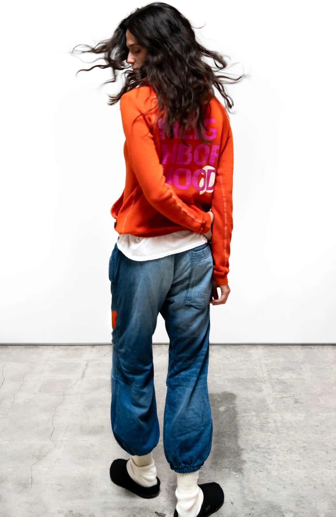 CIRCA'99 NEIGHBORHOODLETSGO POLYBLEND FLUFF HOODIE- ORANGE MACHINE Hoodie with Magnetic Closure Innovative Modern CIRCA'99 NEIGHBORHOODLETSGO POLYBLEND FLUFF HOODIE- ORANGE MACHINE Hoodie with Magnetic Closure Innovative Modern