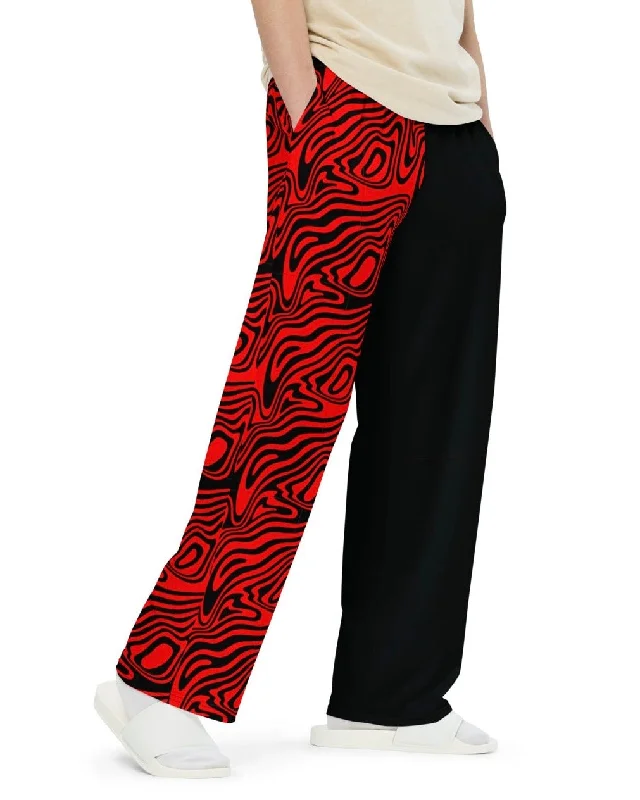 Hypnotic Split Wide Leg Pants Chic Slim Fit Pants