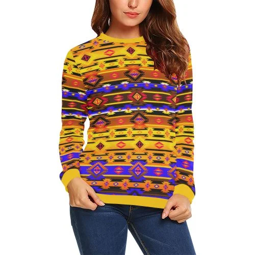 Adobe Sunshine Crewneck Sweatshirt for Women Oversized Hoodie Comfort Casual