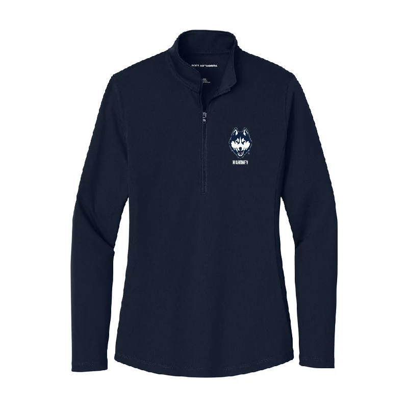 UConn - NCAA Women's Soccer : Kaitlyn Mahoney - Women's Lightweight Quarter Zip Jacket Quilted Jacket Puffer Jacket Insulated Jacket UConn - NCAA Women's Soccer : Kaitlyn Mahoney - Women's Lightweight Quarter Zip Jacket Quilted Jacket Puffer Jacket Insulated Jacket