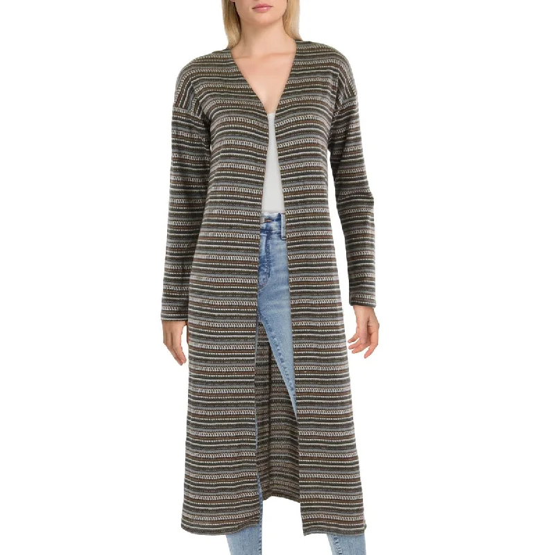 Womens Metallic Printed Duster Sweater Chenille Fabric Brocade Fabric Lace Fabric