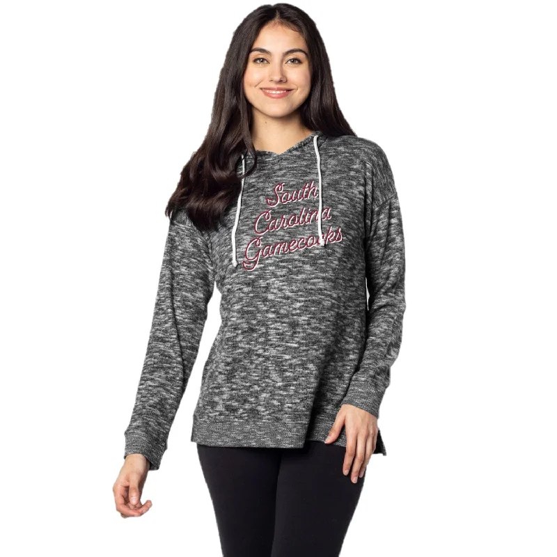 SOUTH CAROLINA HEATHER BLACK TUNIC HOODIE Hoodie with Reflective Safety Nightwear