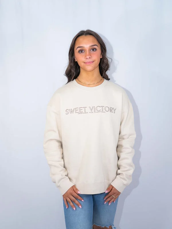 Designer Classic Crewneck Sweatshirt Hoodie with Longline Fit Extended Stylish