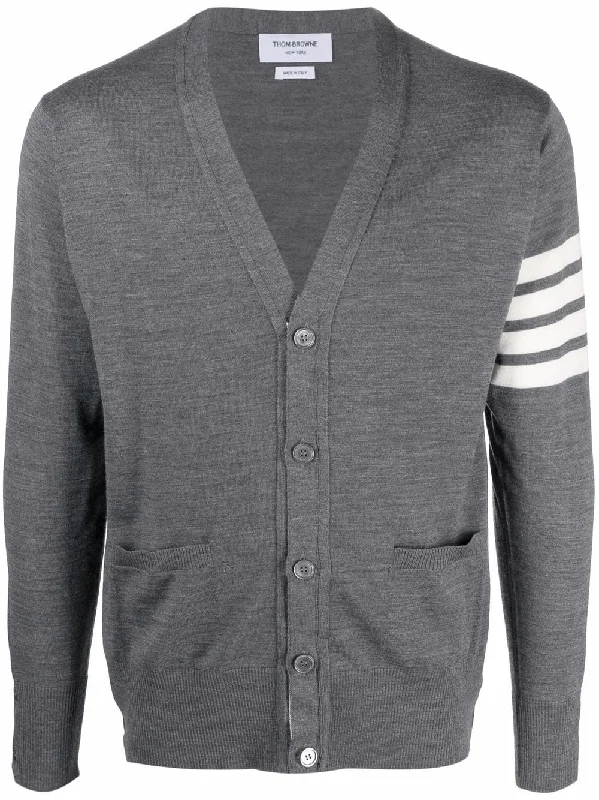 Thom Browne Sweaters Grey Elegant Classic Vintage