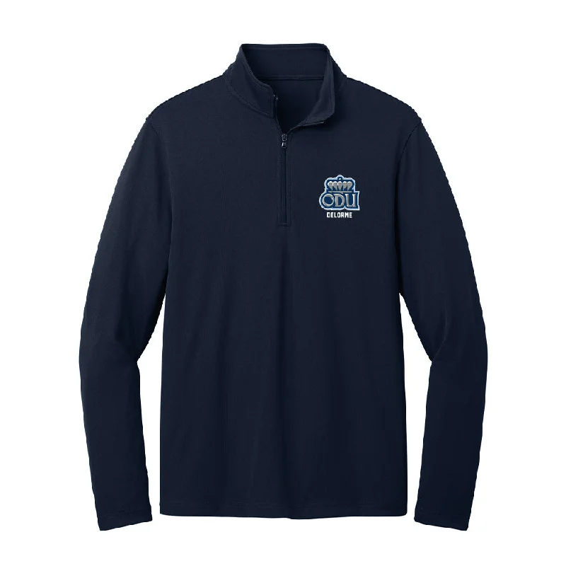 Old Dominion - NCAA Women's Soccer : Laurence Delorme - Lightweight Quarter Zip Jacket Nylon Jacket Polyester Jacket Spandex Jacket Old Dominion - NCAA Women's Soccer : Laurence Delorme - Lightweight Quarter Zip Jacket Nylon Jacket Polyester Jacket Spandex Jacket