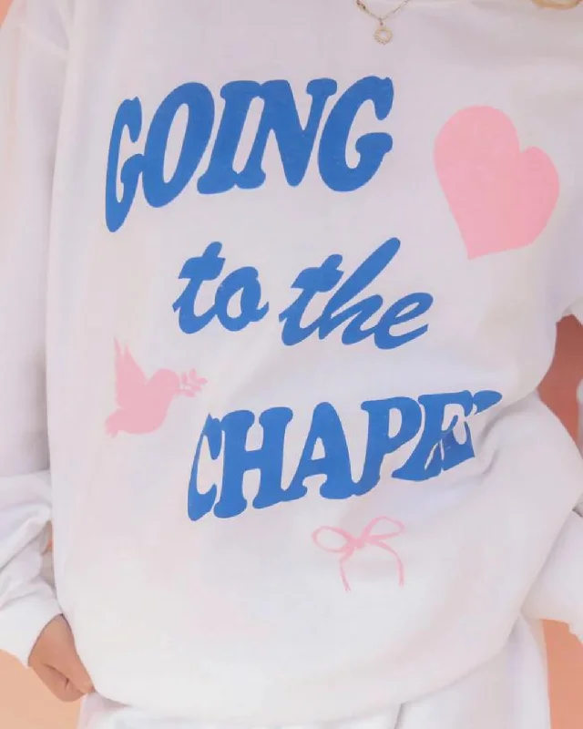 Going To The Chapel Sweatshirt Hoodie with Zipper Versatile Modern