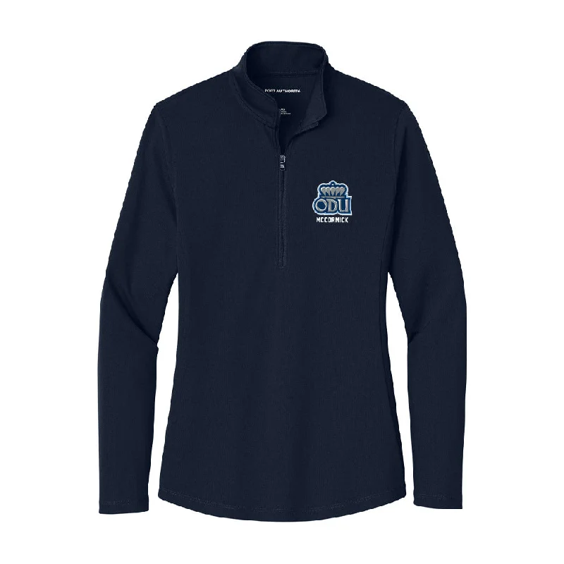 Old Dominion - NCAA Women's Soccer : Katie McCormick - Women's Lightweight Quarter Zip Jacket Fleece Jacket Down Jacket Feather Jacket Old Dominion - NCAA Women's Soccer : Katie McCormick - Women's Lightweight Quarter Zip Jacket Fleece Jacket Down Jacket Feather Jacket