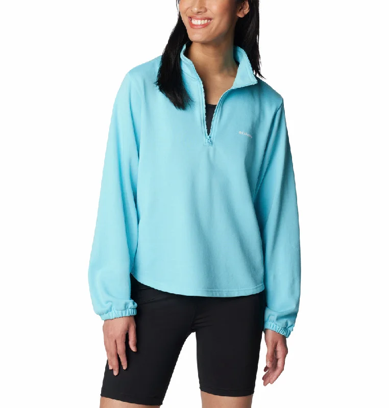Columbia Womens Trek Half Zip Jacket Zip Front Button Front Snap Front