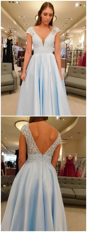 Custom Made Trendy Blue Prom Dresses, Simple Prom Dresses, Prom Dresses Lace, Prom Dresses cg9710 Custom Made Trendy Blue Prom Dresses, Simple Prom Dresses, Prom Dresses Lace, Prom Dresses cg9710