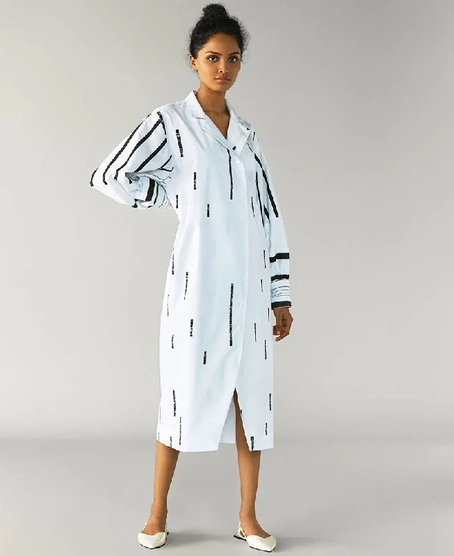 Dash Print Dress