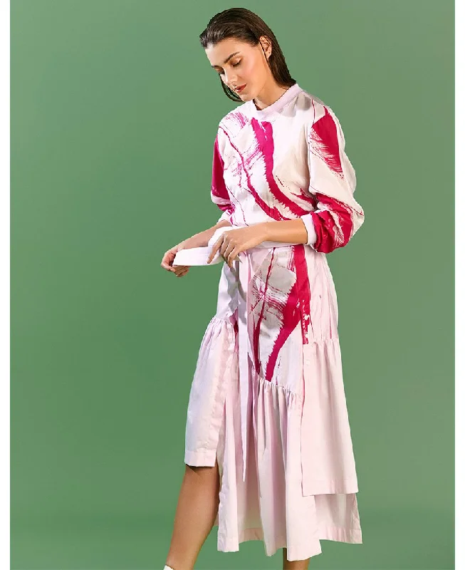 Brush Stroke Dress