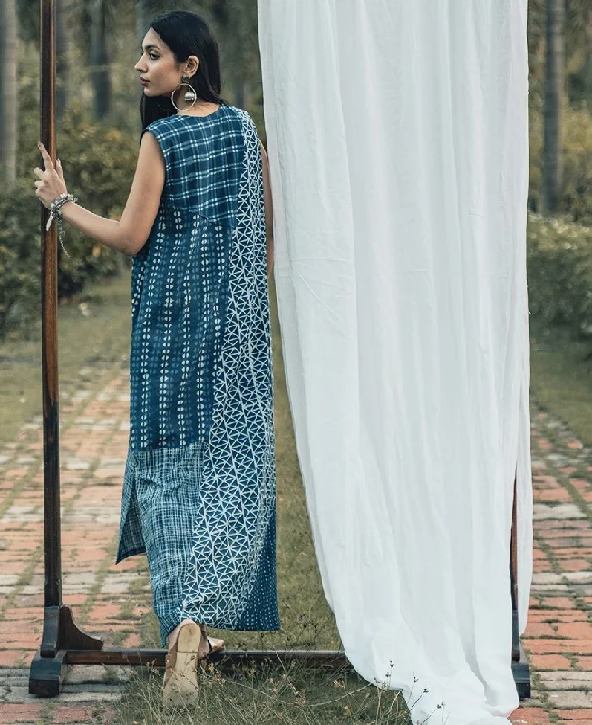 Patchwork Geo Dress