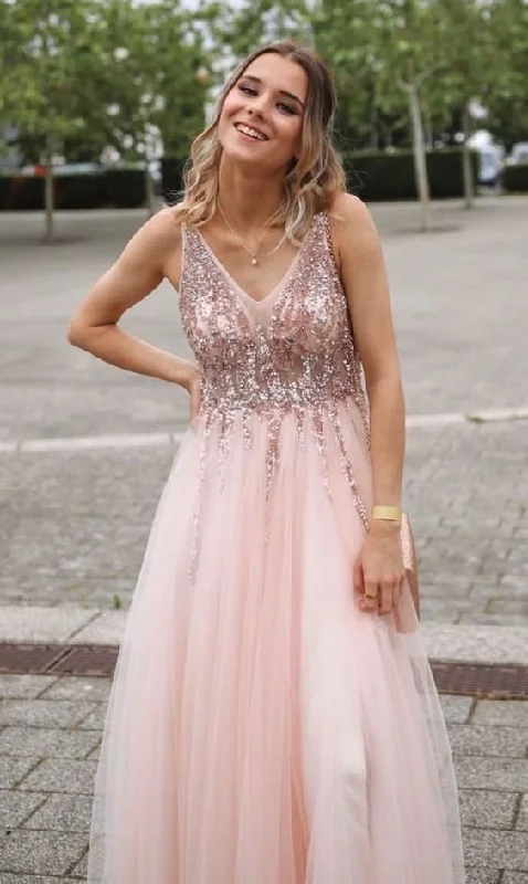 princess pink long prom dresses, chic a line prom gowns, a line prom dresses cg10036 princess pink long prom dresses, chic a line prom gowns, a line prom dresses cg10036