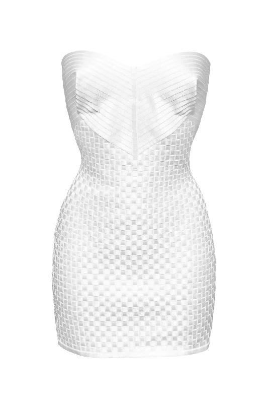 Gerda ivory dress