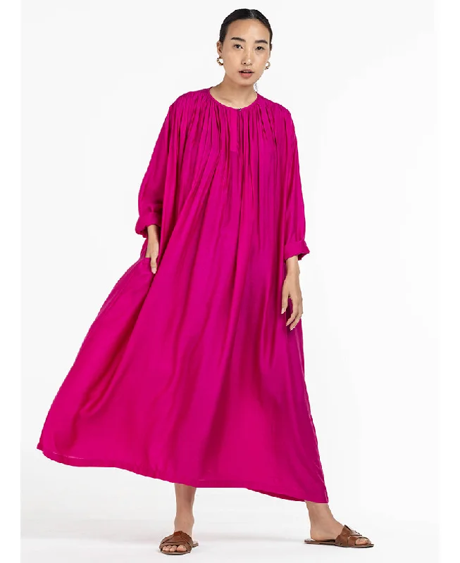 Gather Neck Dress