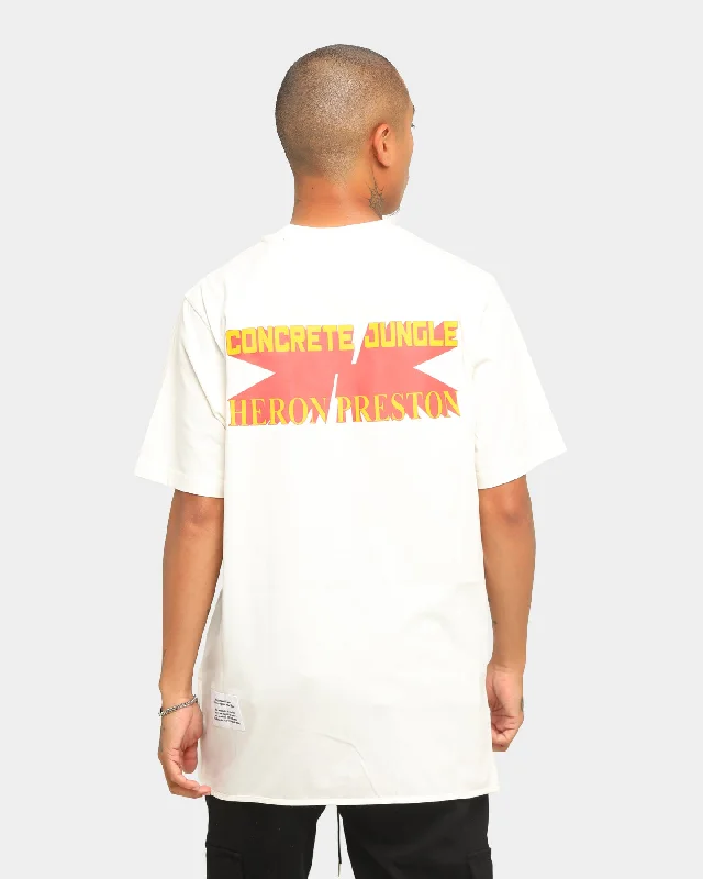 Heron Preston Concrete Jungle Short Sleeve T-Shirt White Layered Multi-layer Single Layer Heron Preston Concrete Jungle Short Sleeve T-Shirt White Layered Multi-layer Single Layer