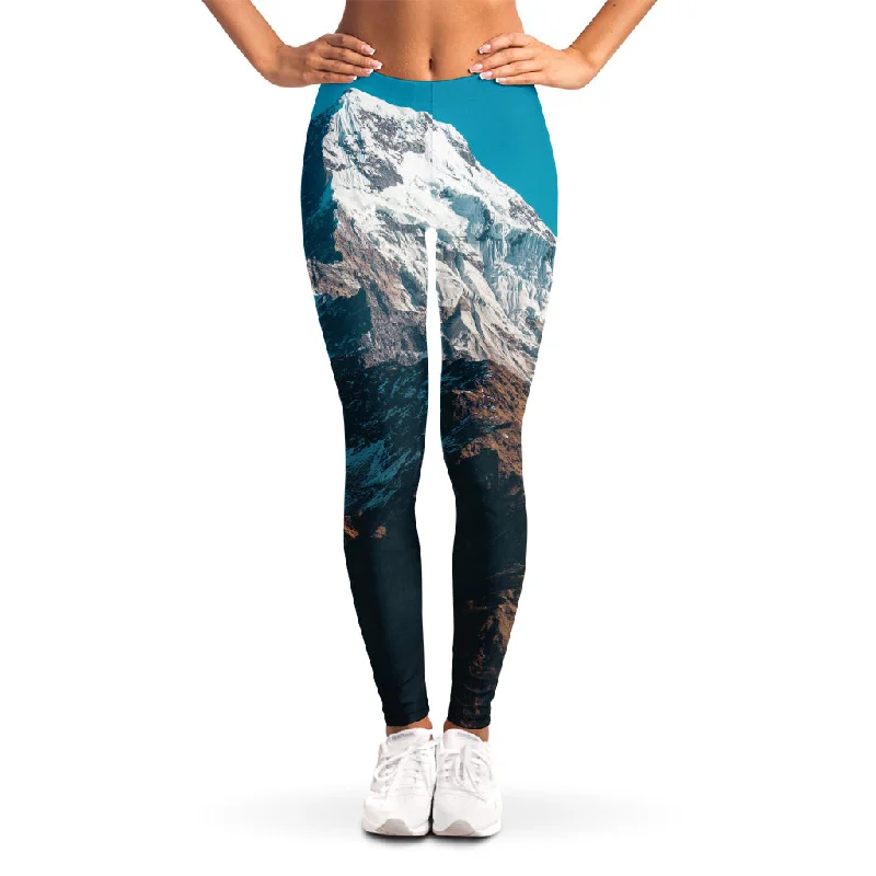 Himalaya Mountain Print Women's Leggings Stylish Yoga Leggings