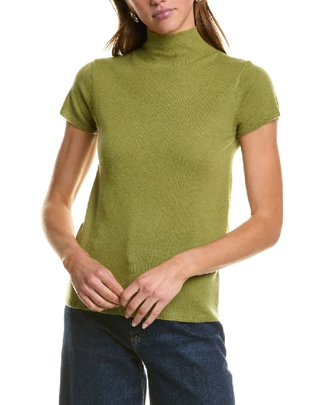 InCashmere Turtleneck Cashmere T-Shirt Casual Formal Business