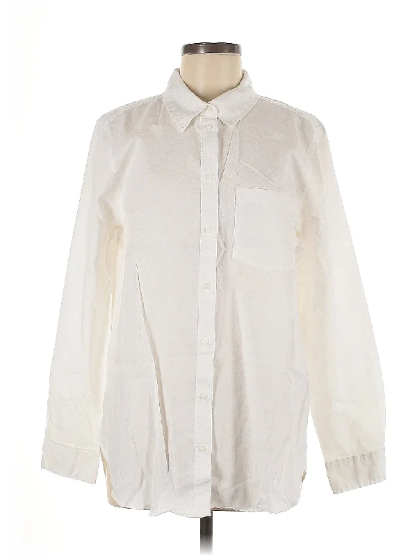 Long Sleeve Button Down Shirt Anti-Pilling Machine Wash Handmade