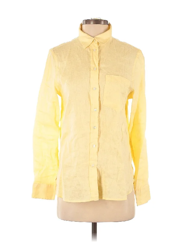 Long Sleeve Button Down Shirt Graphic Embroidered Appliqued