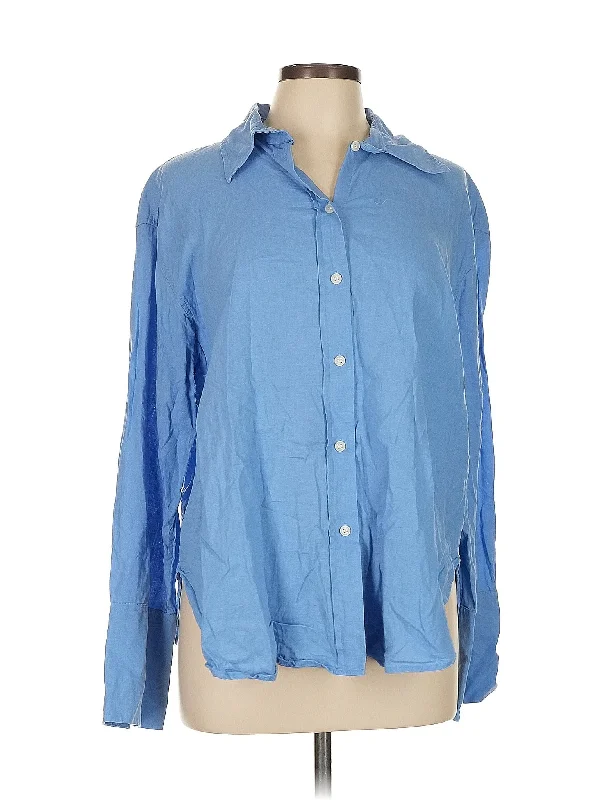 Long Sleeve Button Down Shirt Jersey Fabric Tulle Fabric Batik Fabric