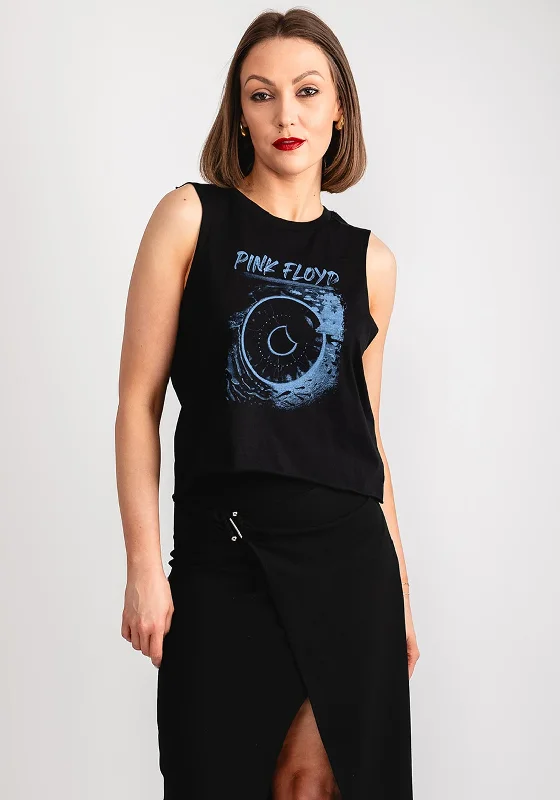 Noisy May Max Pink Floyd T-Shirt, Black Wool Fabric Cashmere Fabric Tweed Fabric
