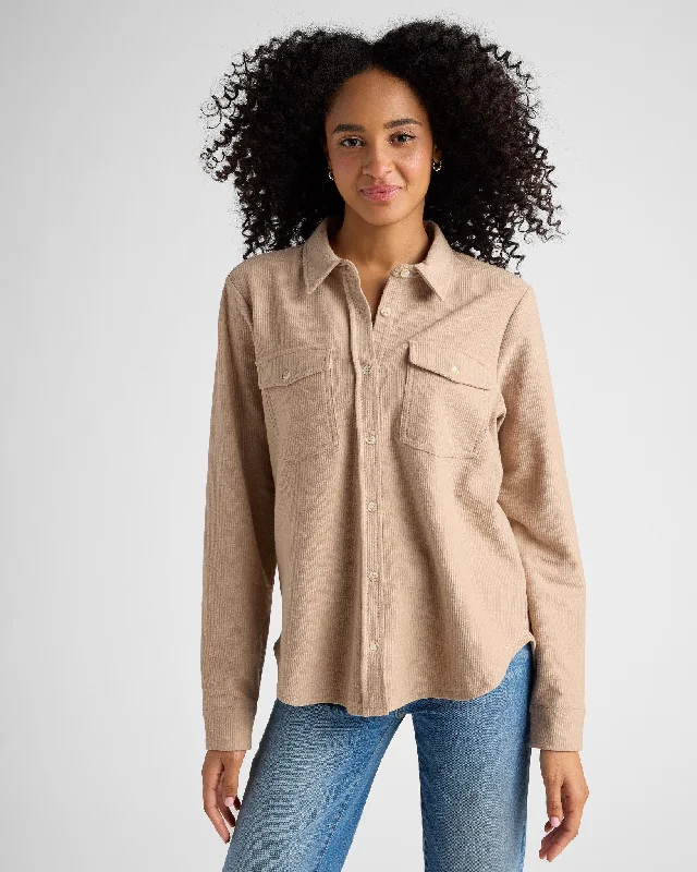 Rylan Shirt Front Pockets Side Pockets Patch Pockets