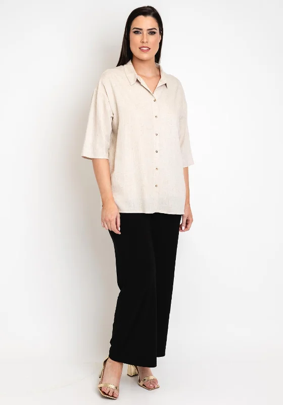 Simple Wish Curve Juna Linen Cropped Sleeve Shirt, Beige Faux Fur Fabric Real Fur Fabric Shearling Fabric Simple Wish Curve Juna Linen Cropped Sleeve Shirt, Beige Faux Fur Fabric Real Fur Fabric Shearling Fabric