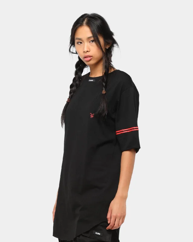 Unisex The Anti Order A4 Symmetry T-Shirt Black/Red V-Neck T-Shirt Long Sleeve Cotton Unisex The Anti Order A4 Symmetry T-Shirt Black/Red V-Neck T-Shirt Long Sleeve Cotton