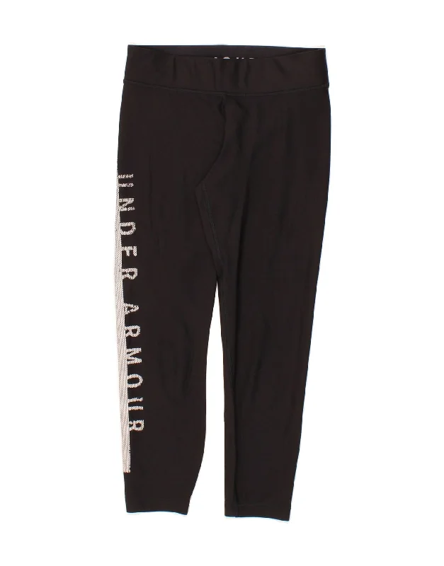 UNDER ARMOUR Womens Graphic Leggings UK 12 Medium Black Trendy Digital Print Leggings UNDER ARMOUR Womens Graphic Leggings UK 12 Medium Black Trendy Digital Print Leggings