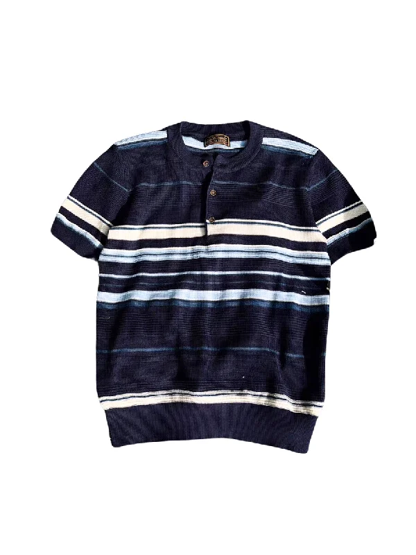 Tencel knitted Striped Navy t-shirt Mesh Fabric Canvas Fabric Denim Fabric